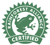 Rainforest Alliance Certification logo