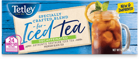 image of Iced Tea Blend - Decaffeinated (Square Tea Bags w/ String)